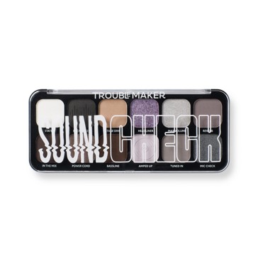 Trouble Maker 12 Shades Trouble Shadow Palette - Soundcheck
