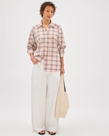 Australian Cotton Blend Check Shirt