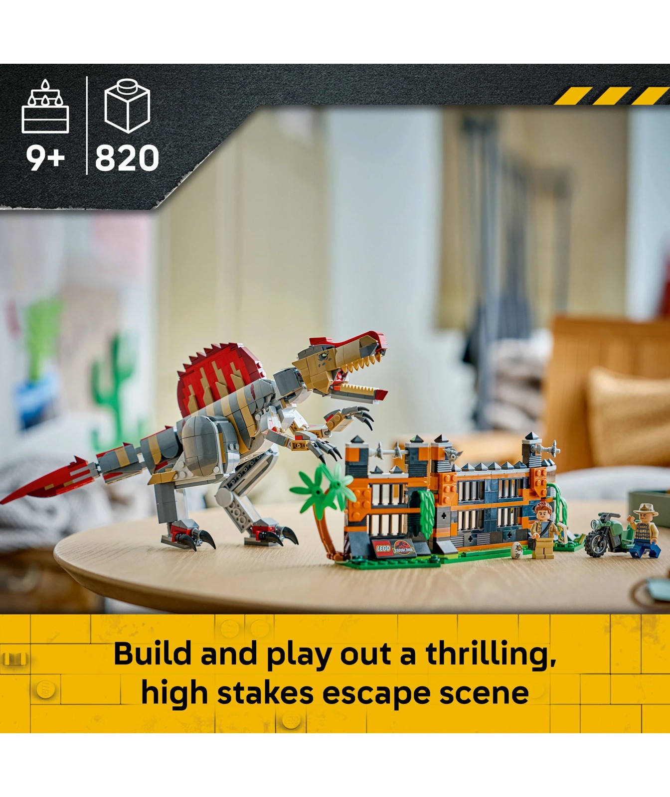 LEGO® Jurassic World Spinosaurus Dinosaur Escape 77982 2 of 5