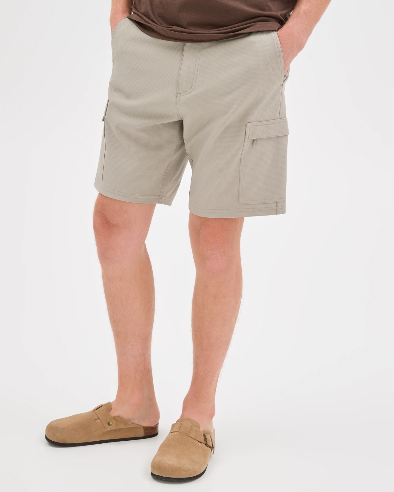 Hybrid Cargo Swim Boardshorts - Grey 3 of 6
