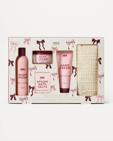 OXX Beauty 5 Piece Luxury Spa Set