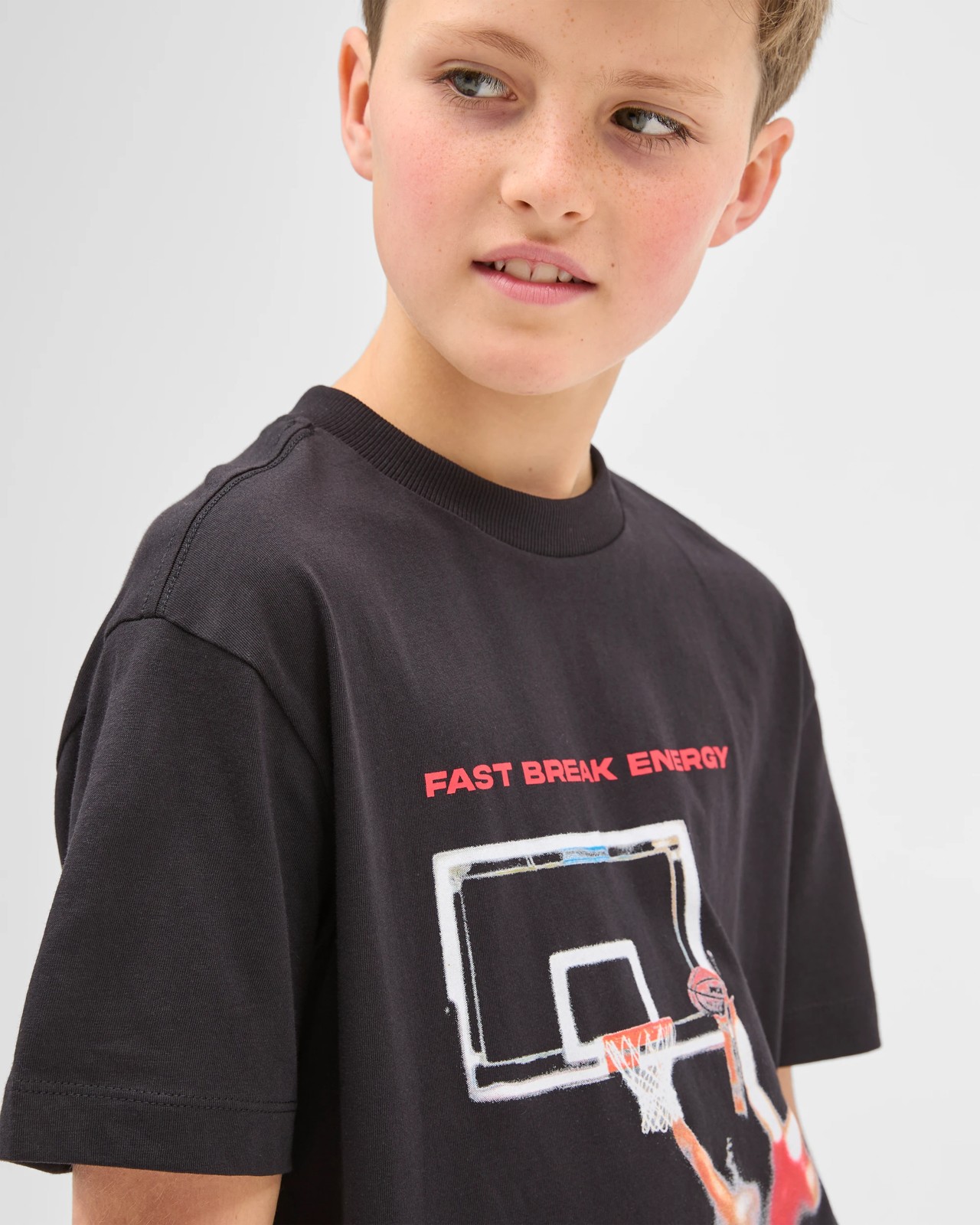 Australian Cotton Print T-Shirt - Black 4 of 6
