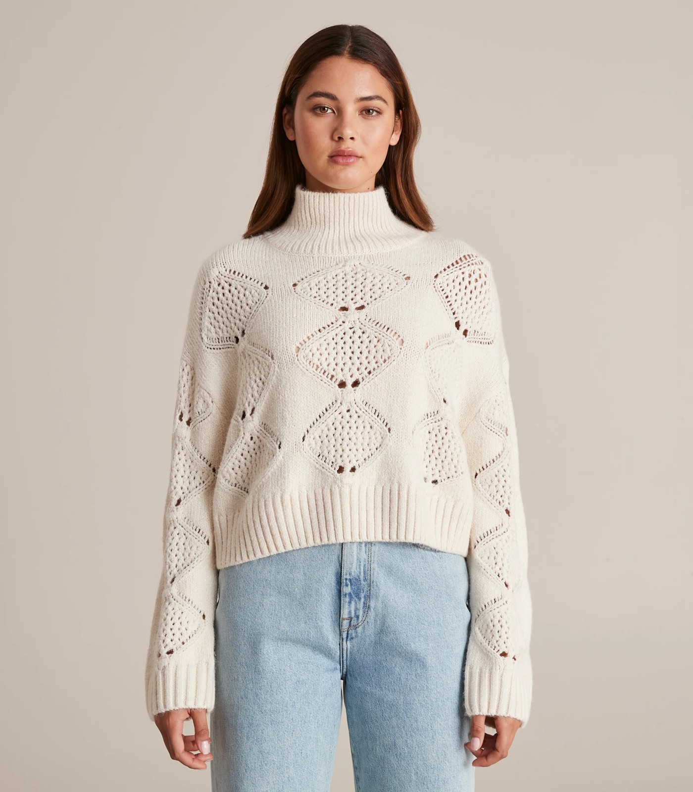 Bobble knit outlet jumper