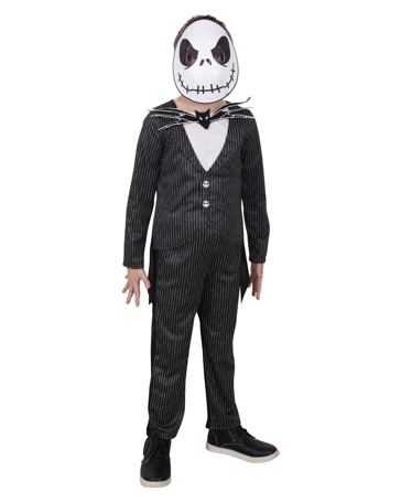 The Nightmare Before Christmas - Jack Skellington Deluxe Kids Costume Size 3-5yrs