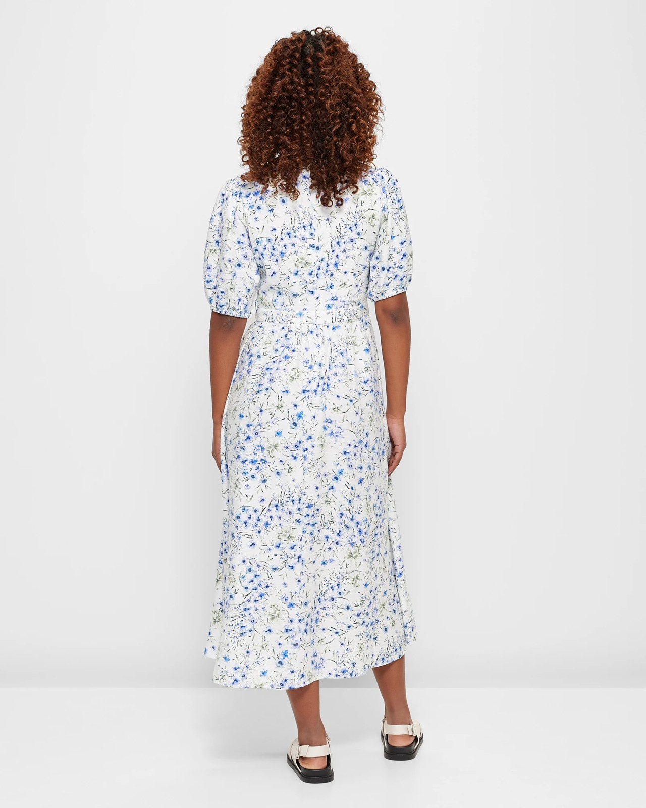 Petites Twist Front Midi Dress - Dannii Minogue | Target Australia