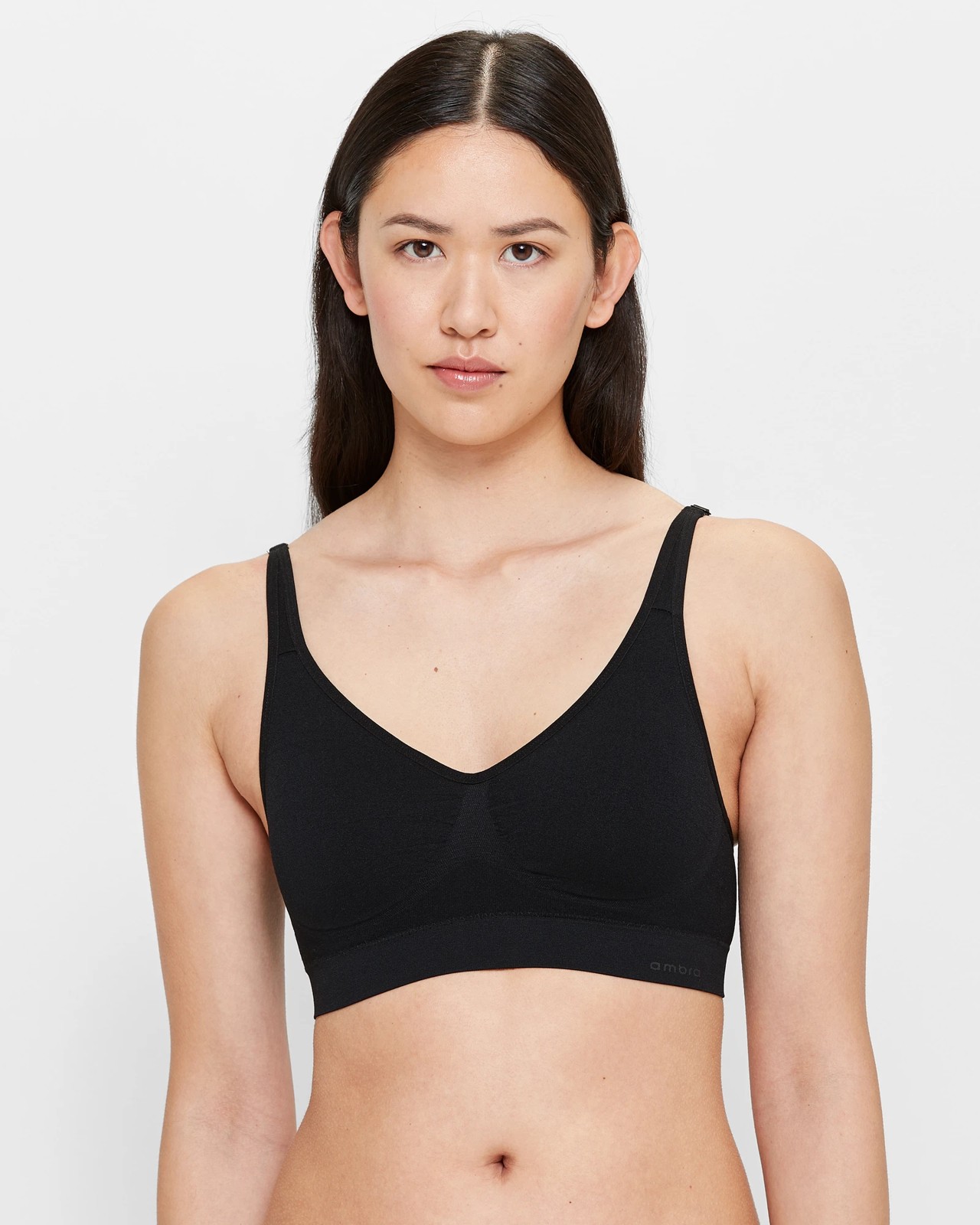 Padded Shaper Bra - Ambra - Black