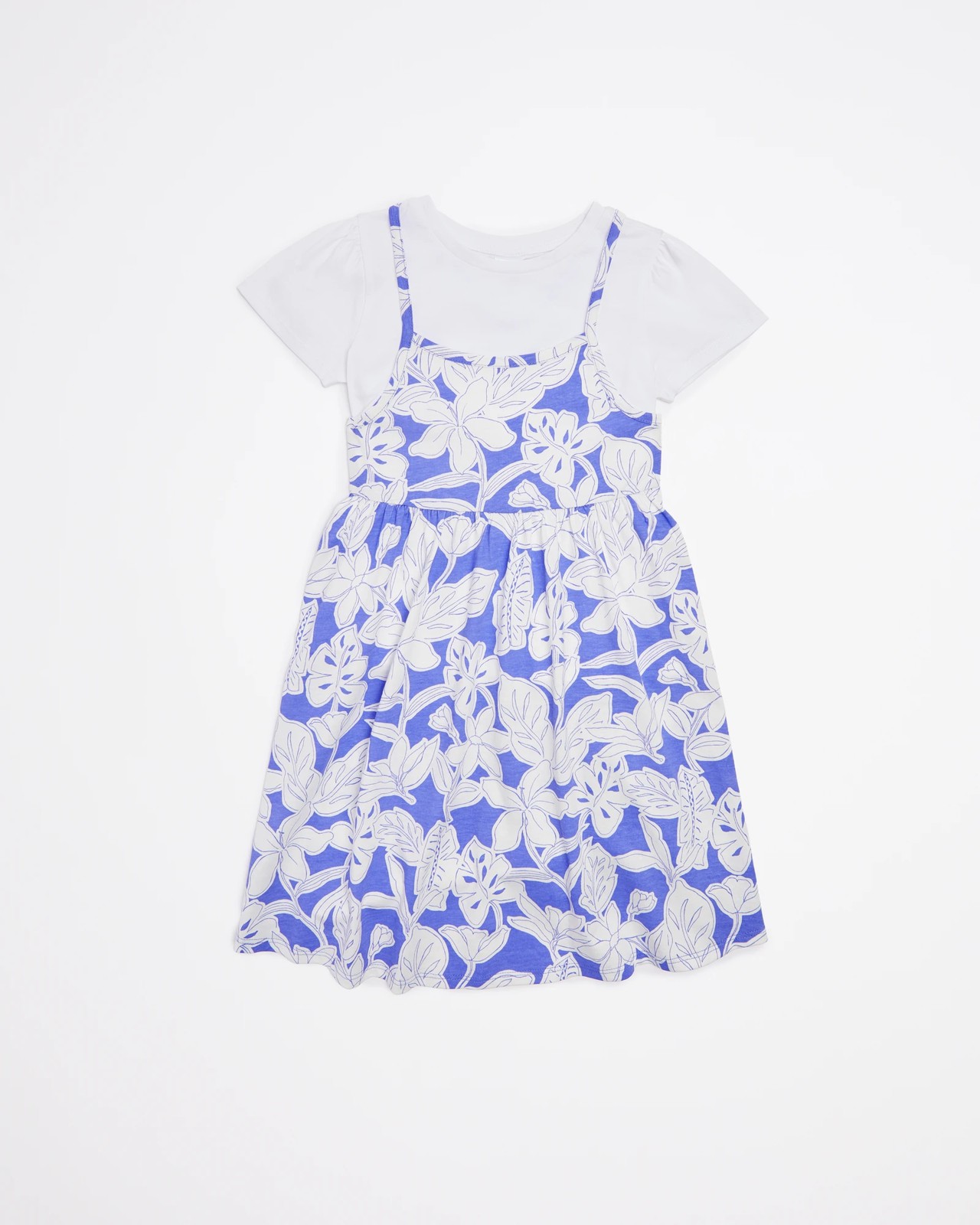 H&m blue hot sale floral dress