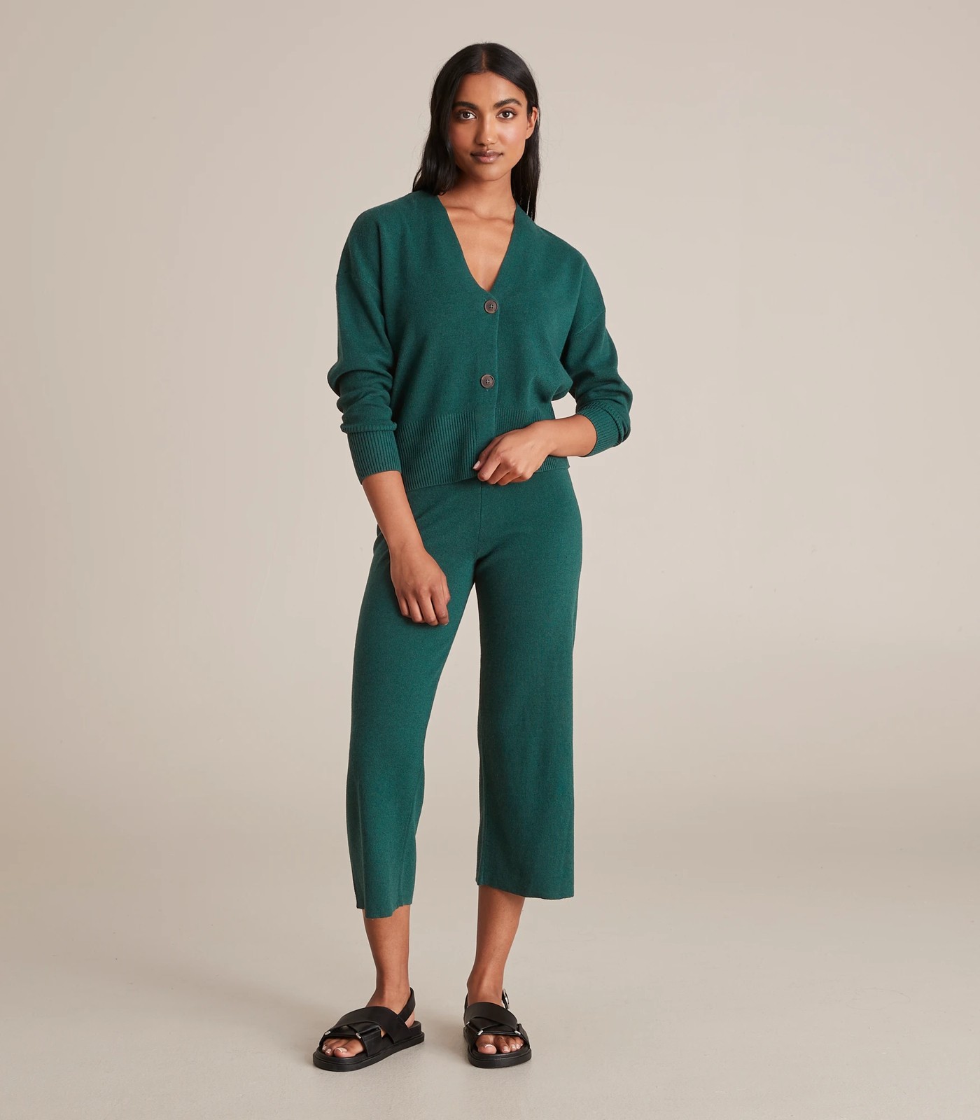 Lounge Button Cardigan 2 of 5