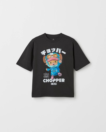 One Piece Chopper Cotton T-Shirt
