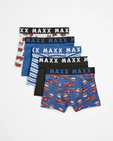 Maxx Boys Trunks 5 Pack