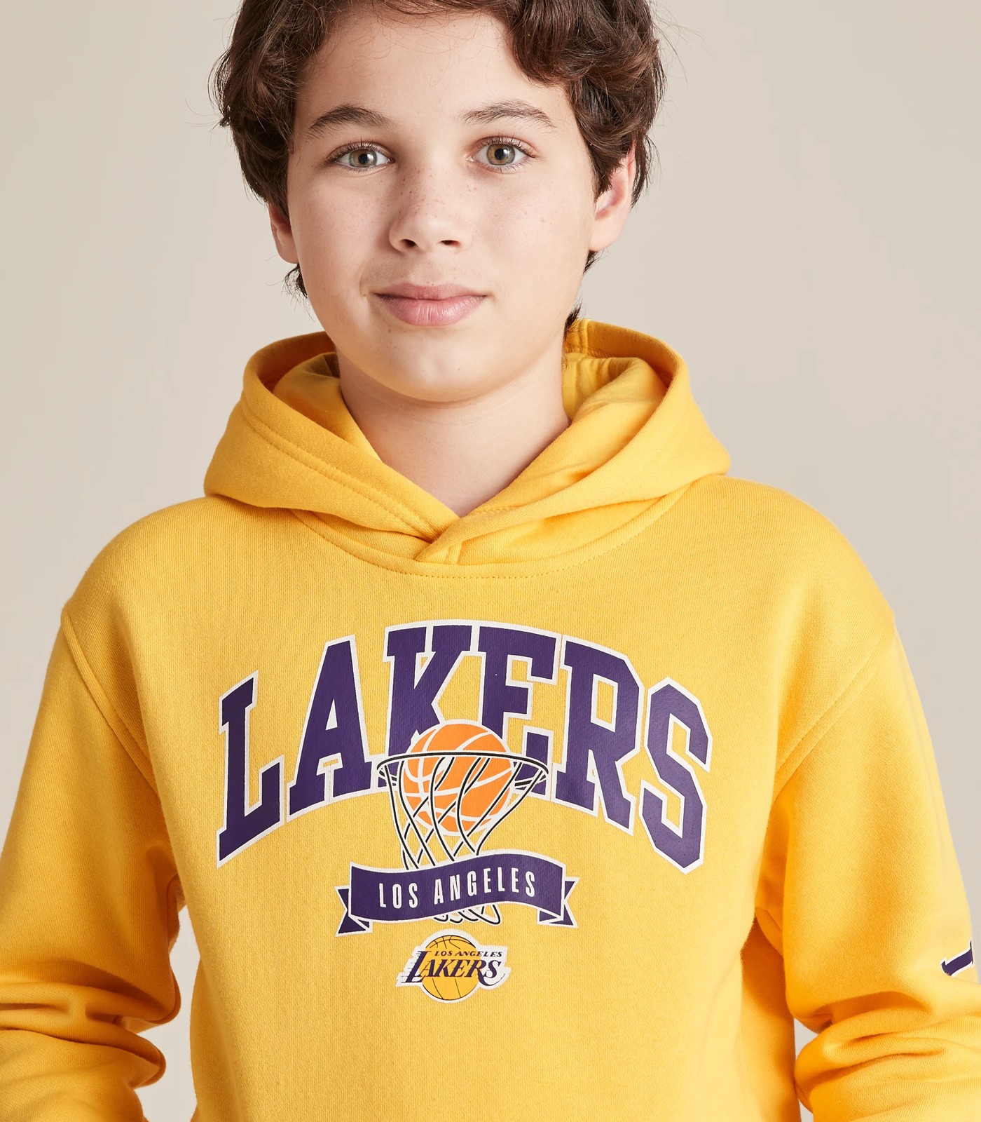 Lakers hot sale yellow hoodie