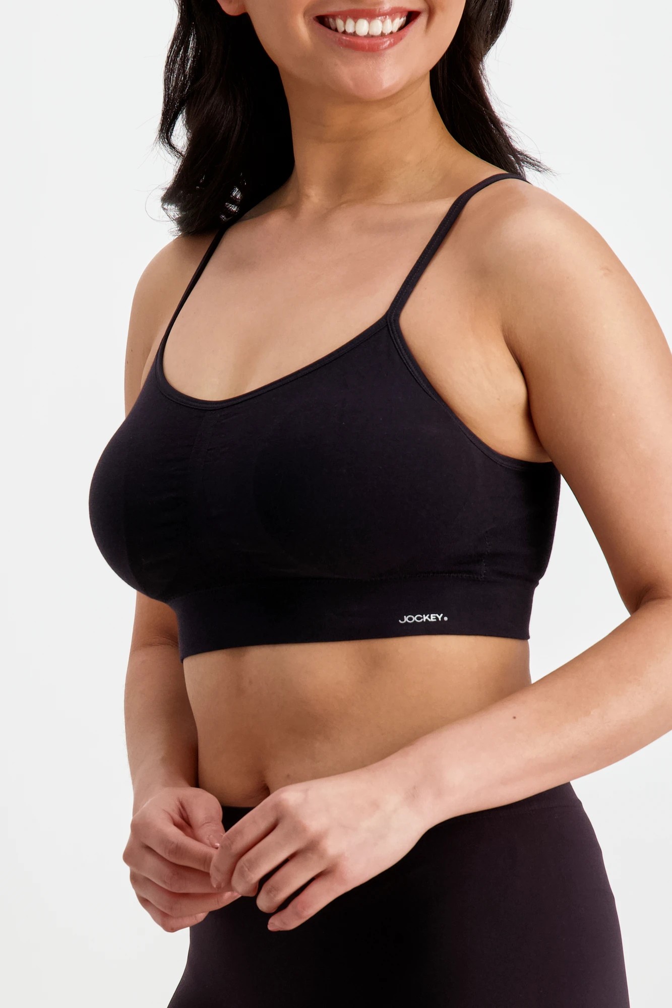 Jockey Skimmies® Crop Top; Style: WTB3 - Black