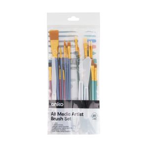 All Media Artist Brush Set, 25 Pack - Anko product image