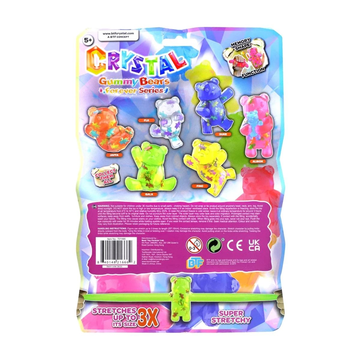 Crystal Gummy Bears: Forever Series - Assorted 4 of 4