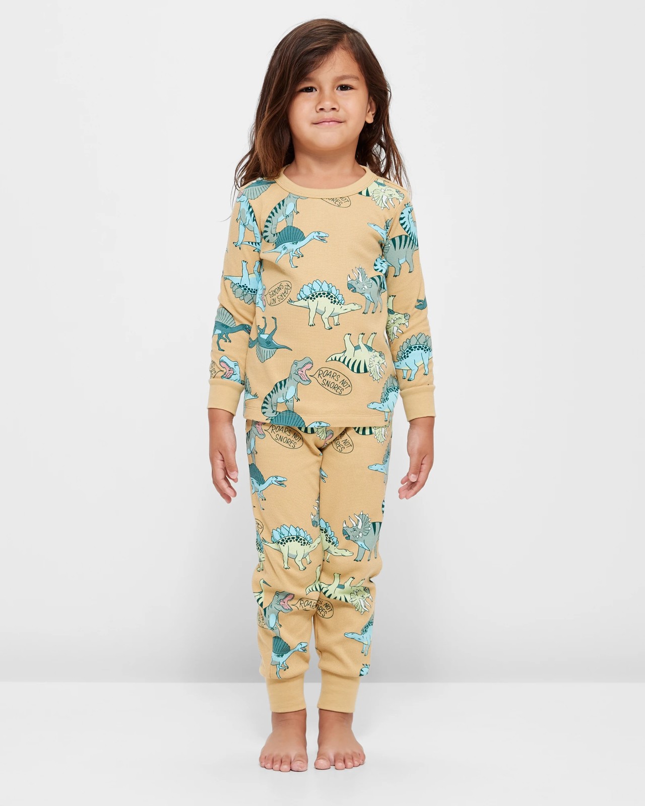 Waffle cotton online pajamas