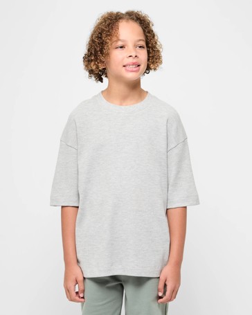 Australian Cotton Waffle Oversize T-shirt