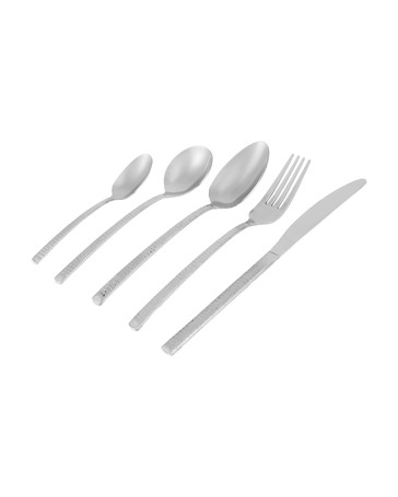 Anko 40 Piece Hammered Cutlery Set