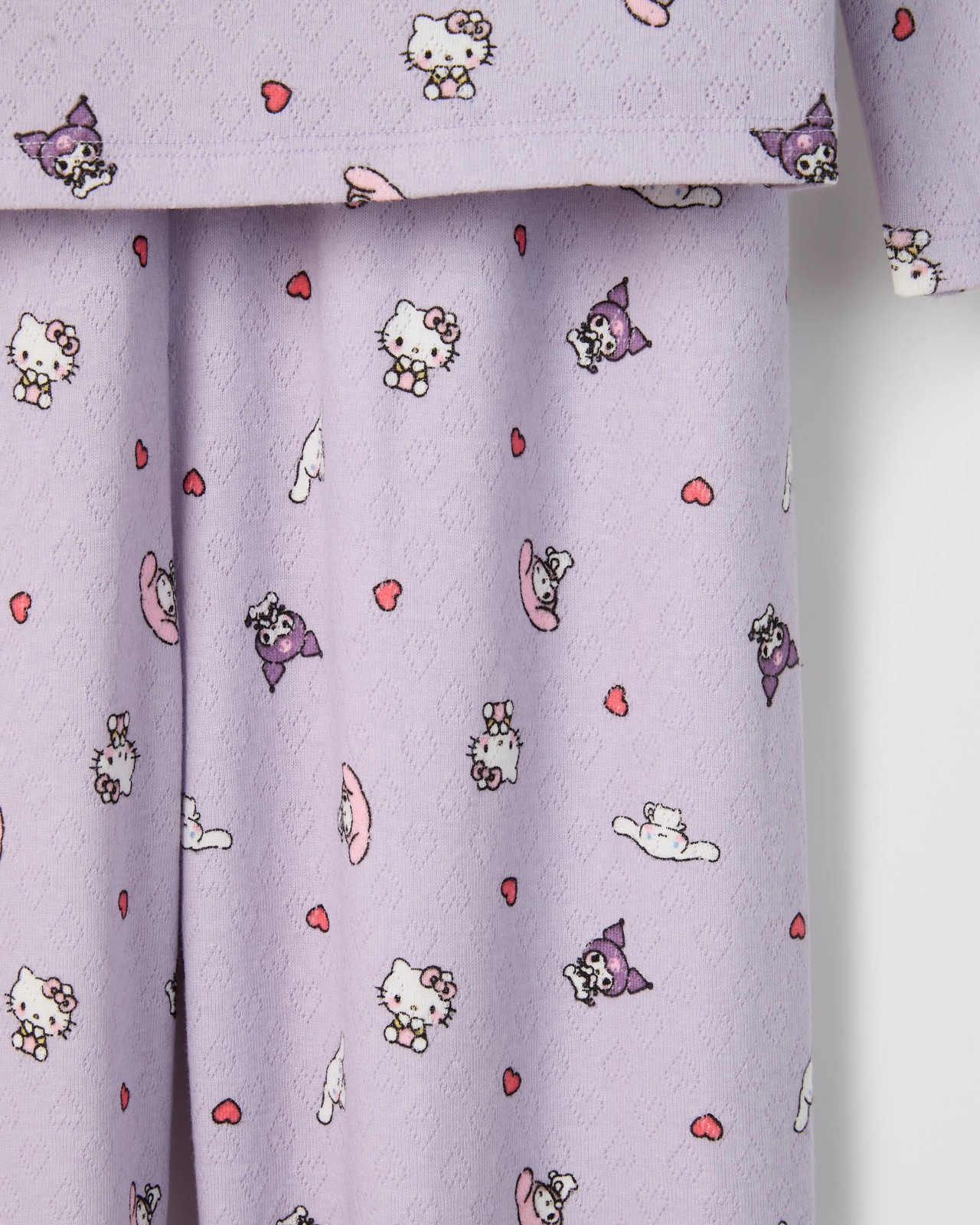 Hello Kitty Mini Me Family Matching Australian Cotton Older Girls Pyjama Set  3 of 3