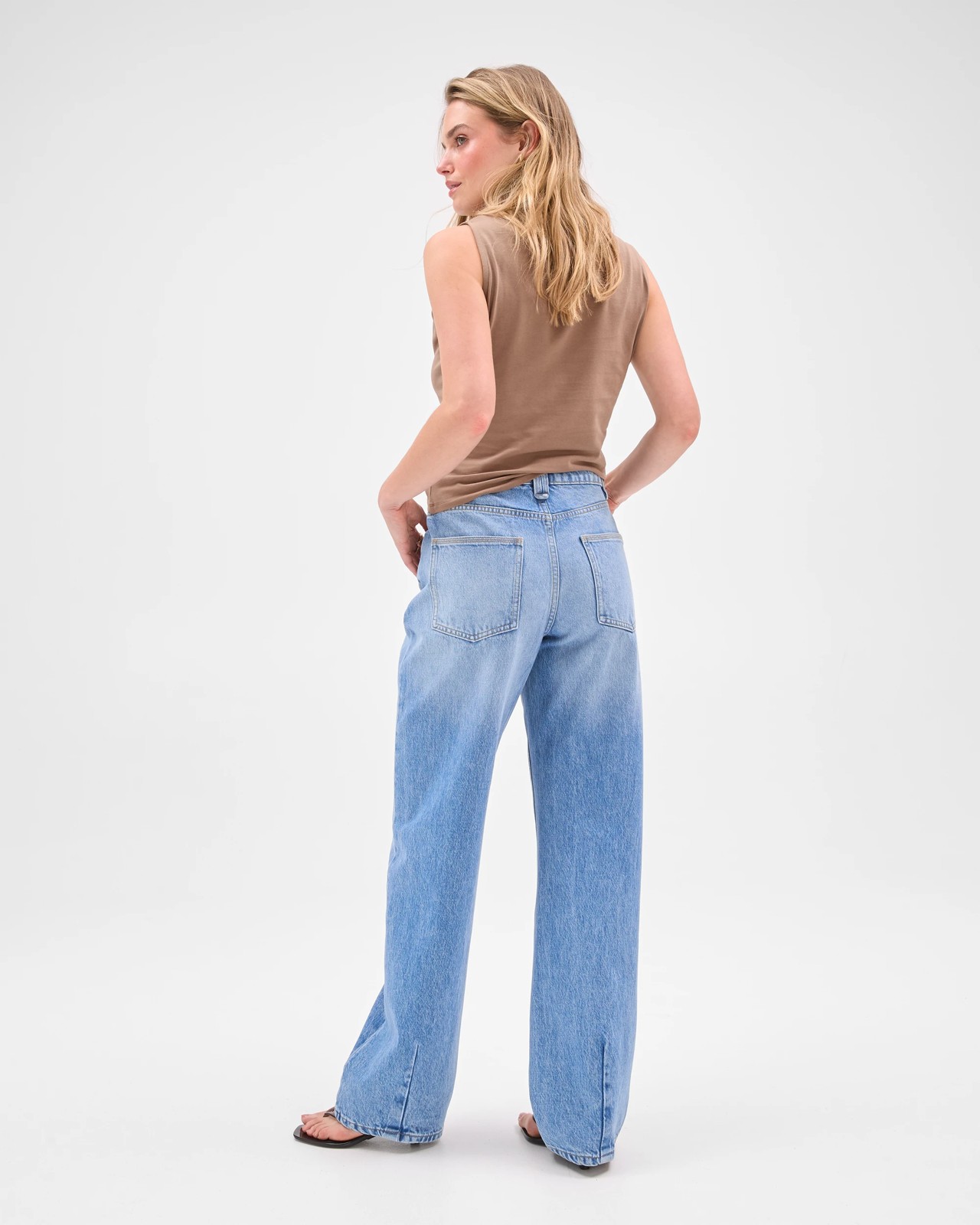 Lily Loves Australian Cotton Blend Straight Leg Denim Jeans 5 of 6