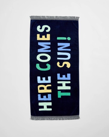 Beach Towel - Here Comes The Sun!