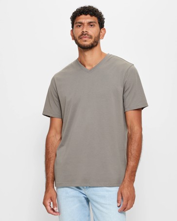 Australian Cotton V-Neck T-Shirt
