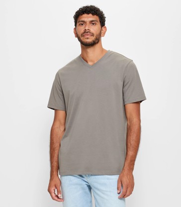 Australian Cotton V-Neck T-Shirt