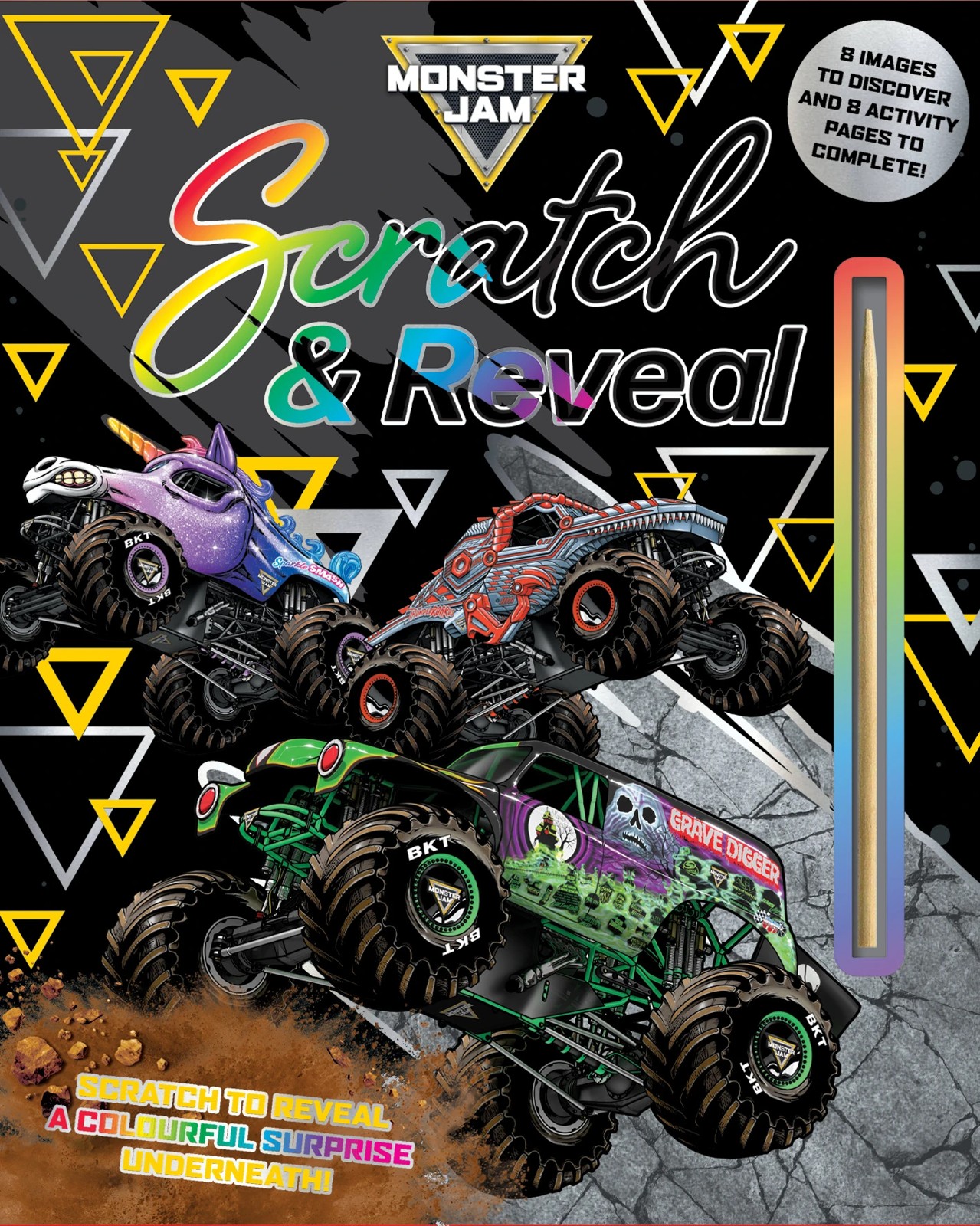 Monster Jam: Scratch and Reveal - Book 2 of 5
