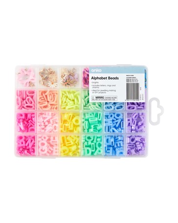 Anko Alphabet Beads