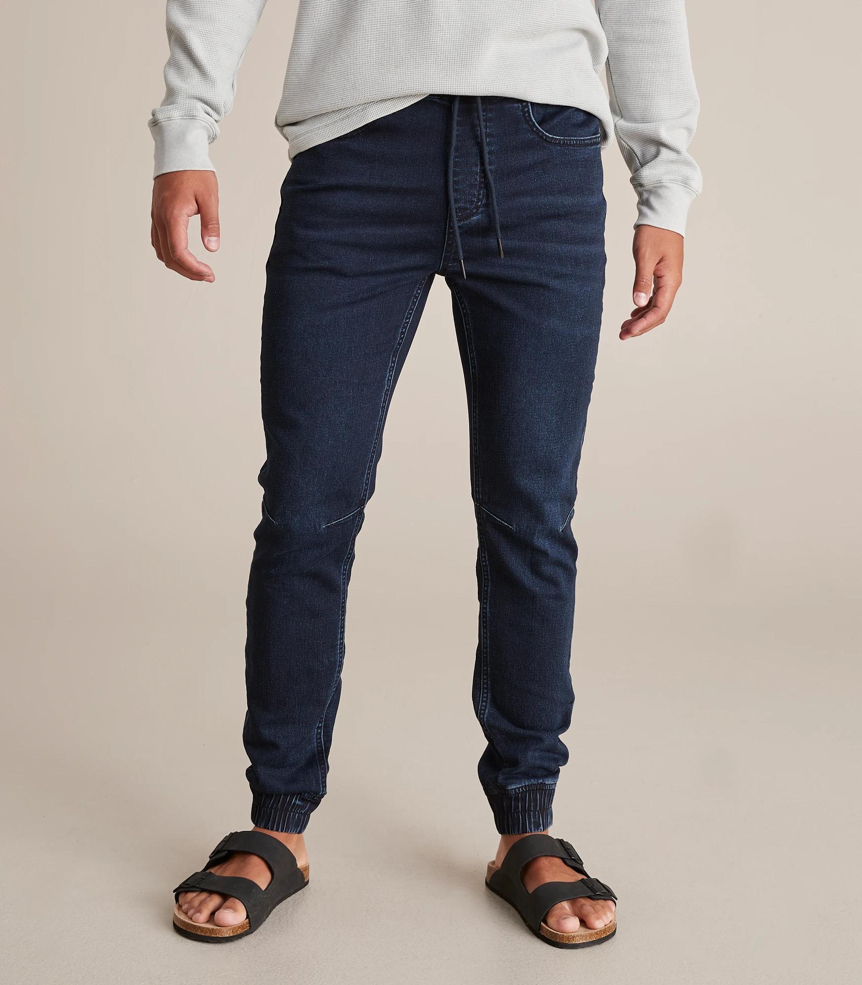 Commons Biker Denim Jogger Pants