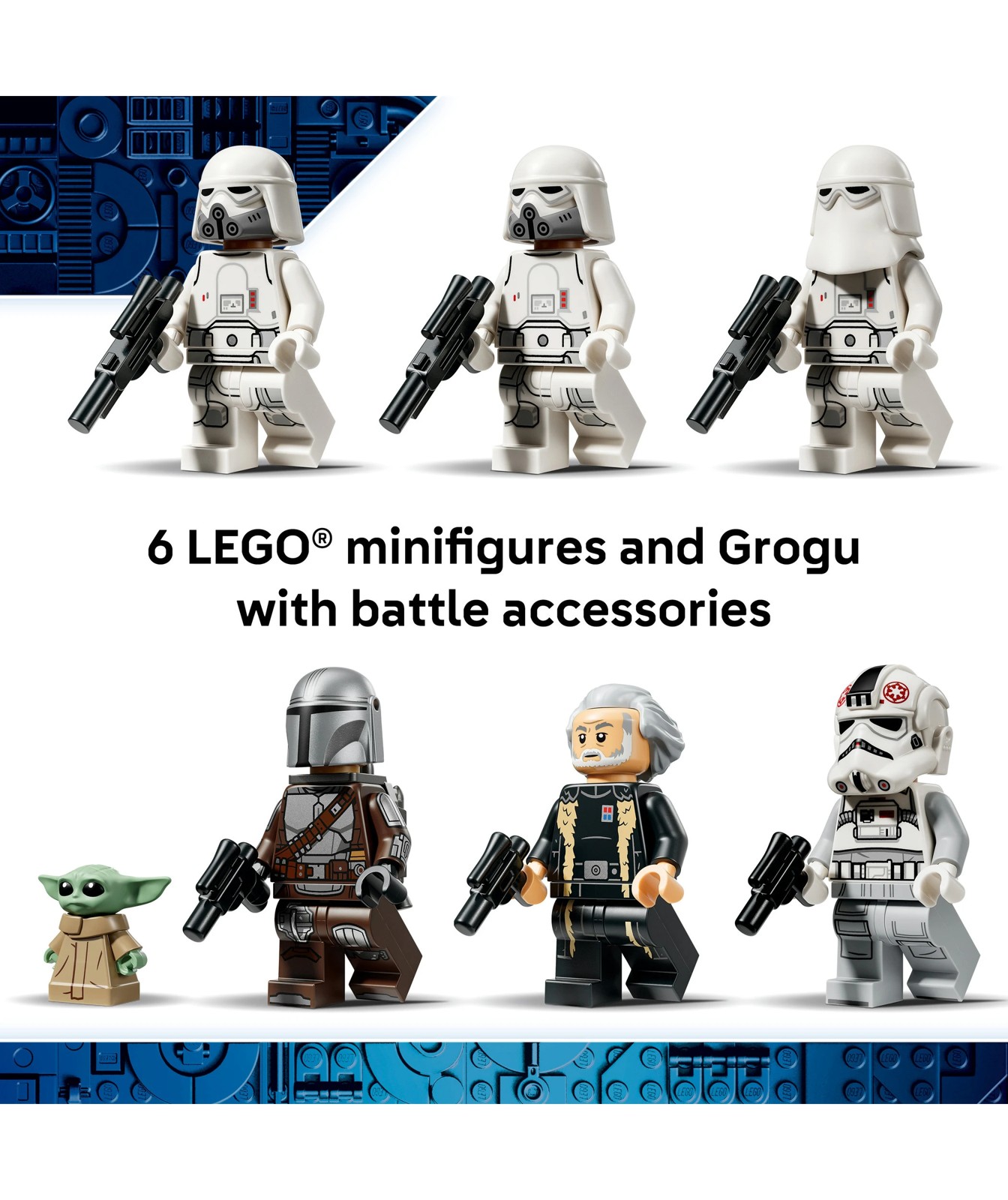 LEGO® Star Wars TM Imperial Remnant AT-AT™ with INT-4 75454 6 of 6