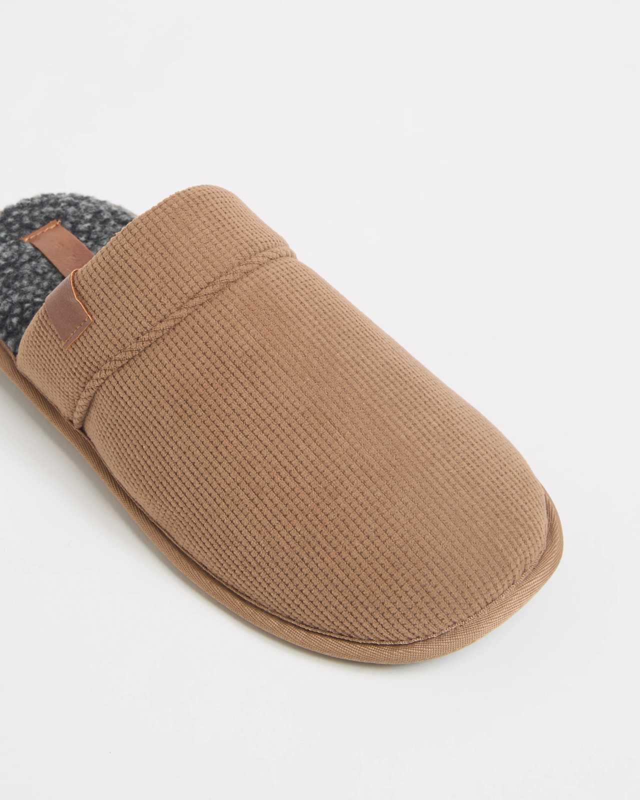 Cord Scuff Slipper - Brown 3 of 3