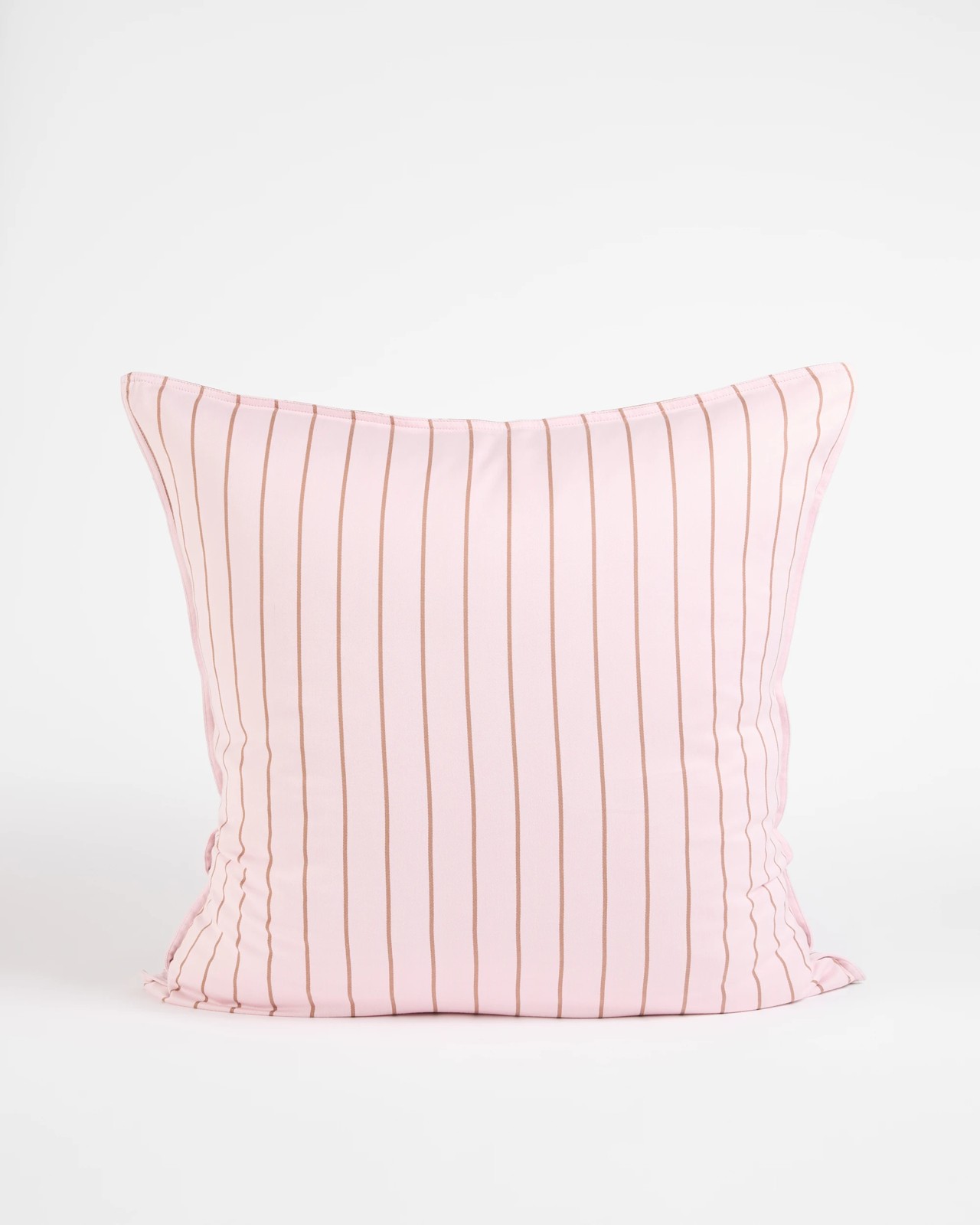 Rayne Stripe Stonewash European Pillowcase - Mocha/Lilac 2 of 6