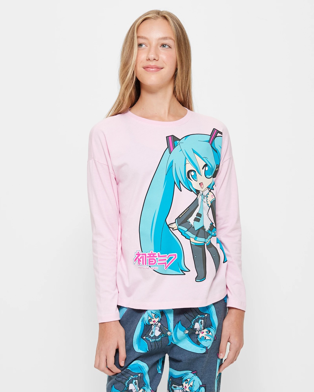 Hatsune Miku Cotton Pyjama Set | Target Australia