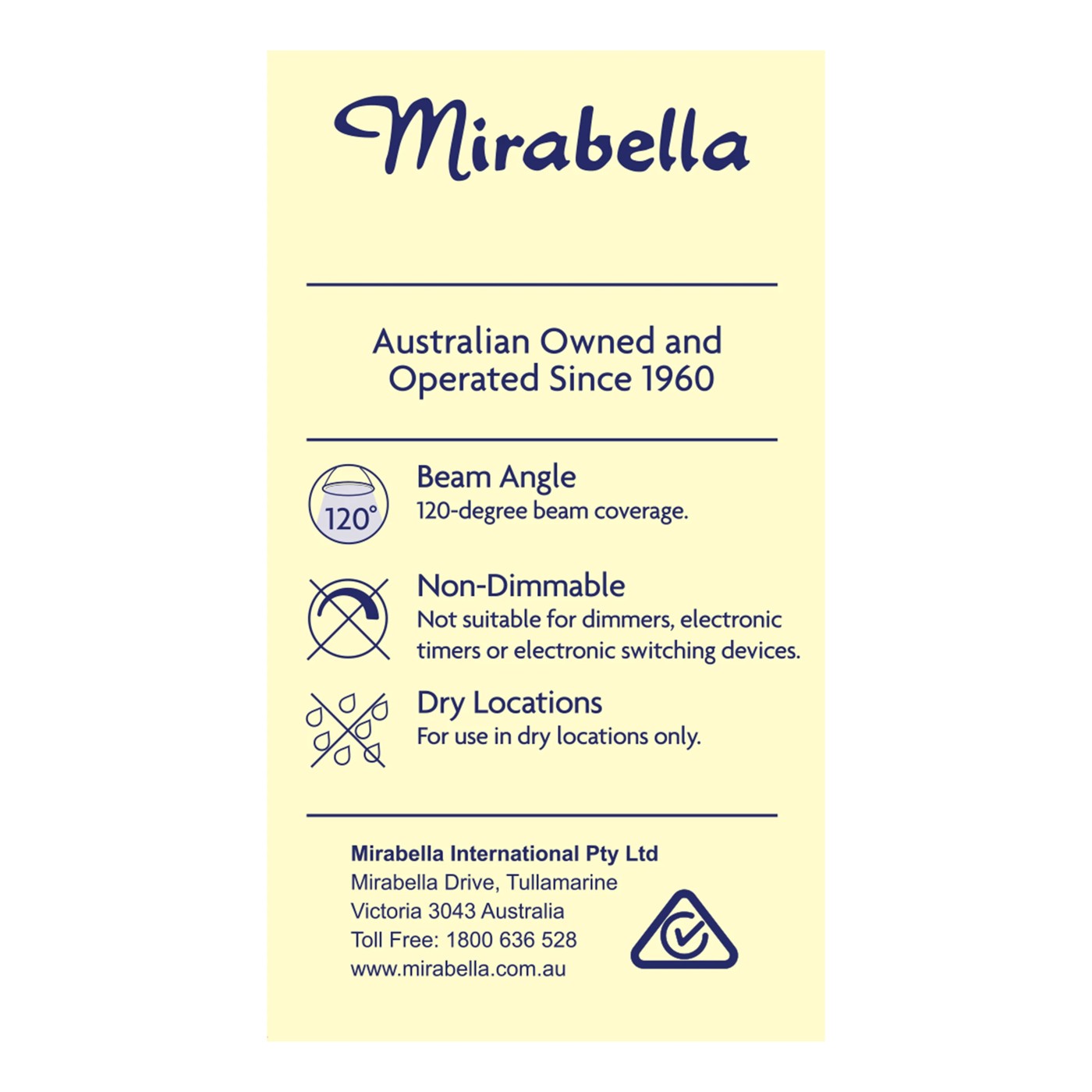 Mirabella LED R50 SES 6W 470LM 2700K - Warm White 2 of 5
