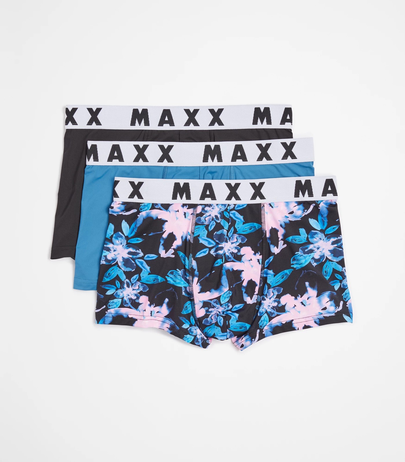Maxx 3 Pack Microfibre Trunks - Tie Dye