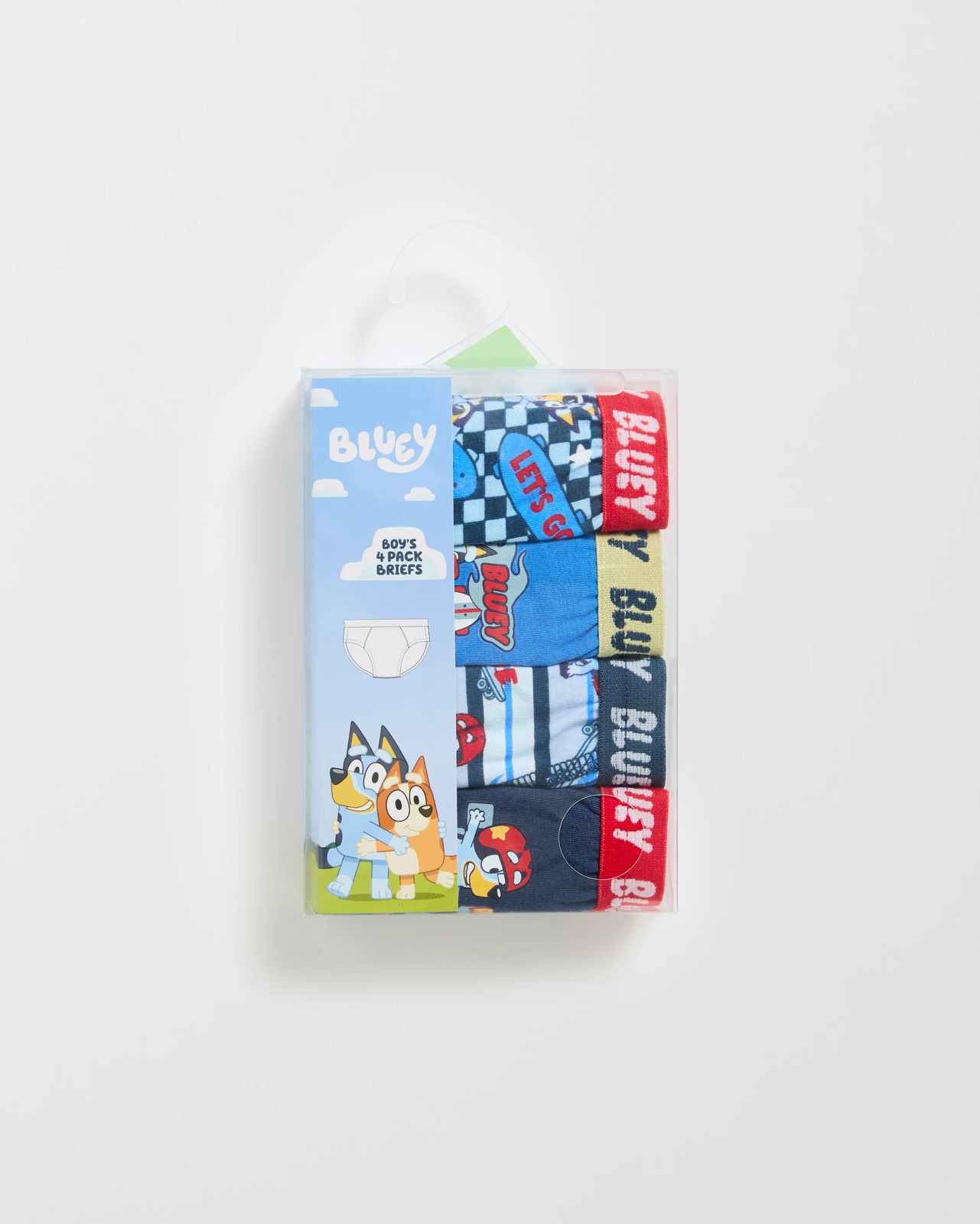 Licensed Bluey Australian Cotton 4 Pack Younger Boys Briefs 2 of 2