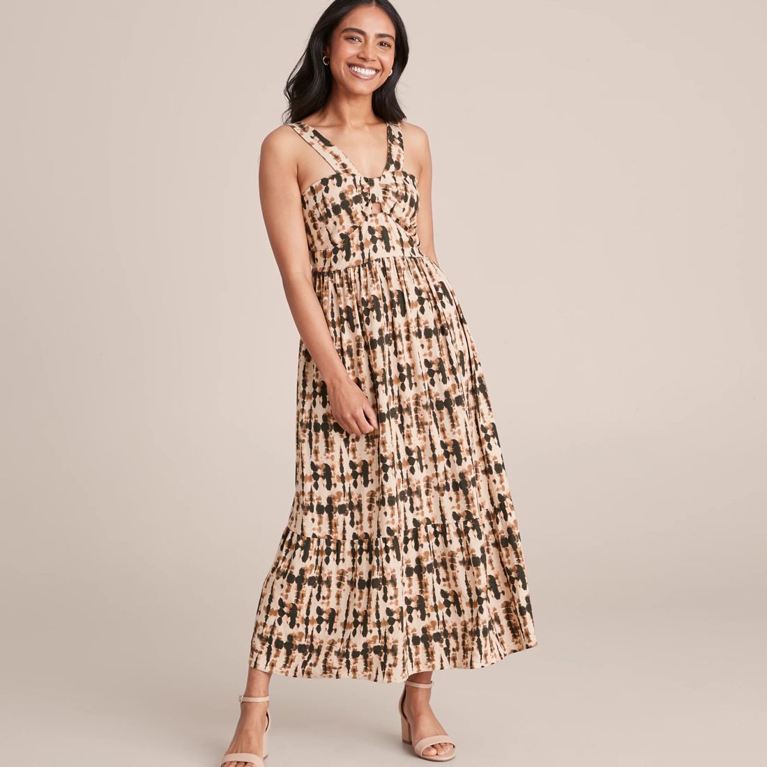 Dannii Minogue Petites Halter Twist Neck Maxi Dress | Target Australia