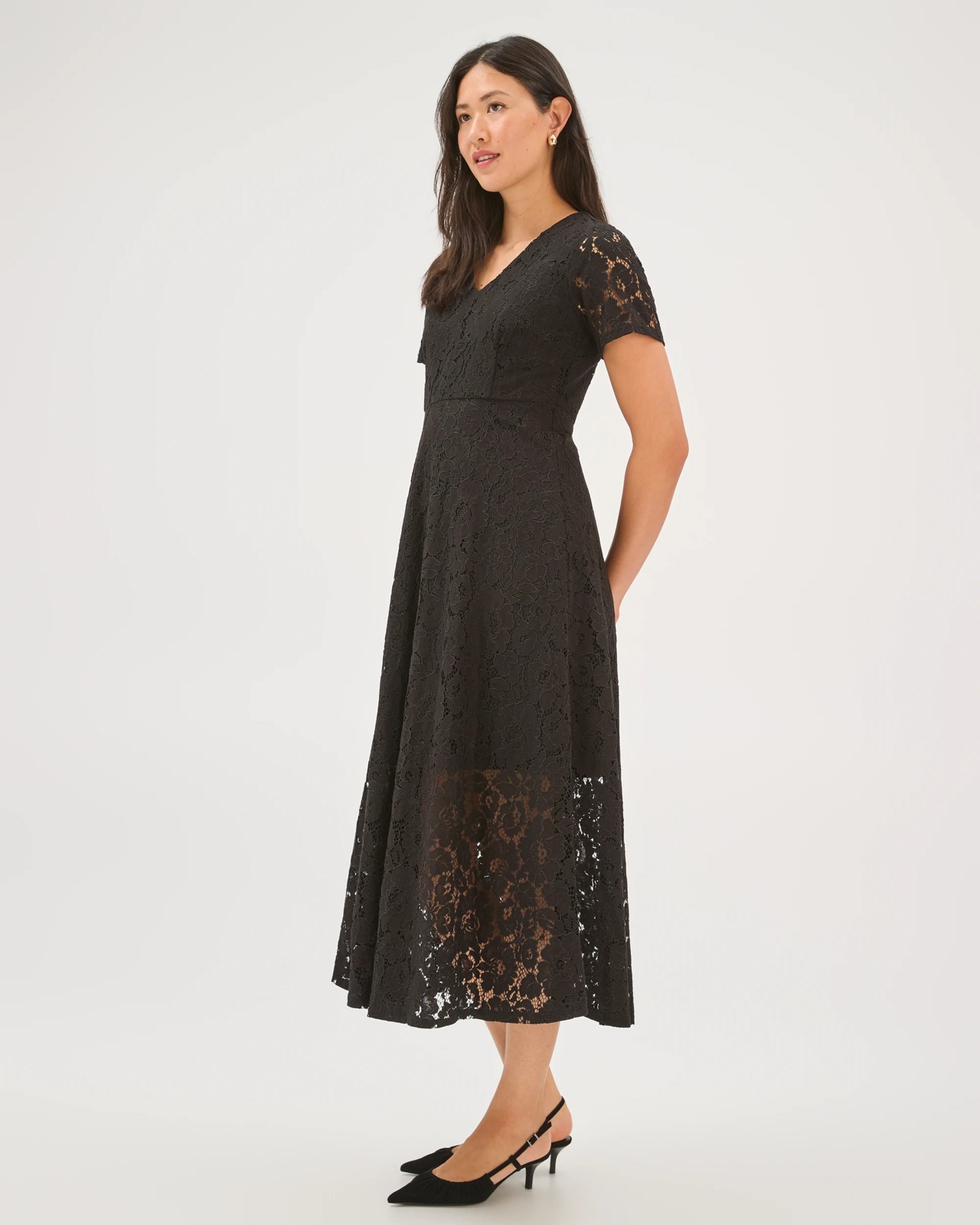 Preview Lace Midi Dress 2 of 5