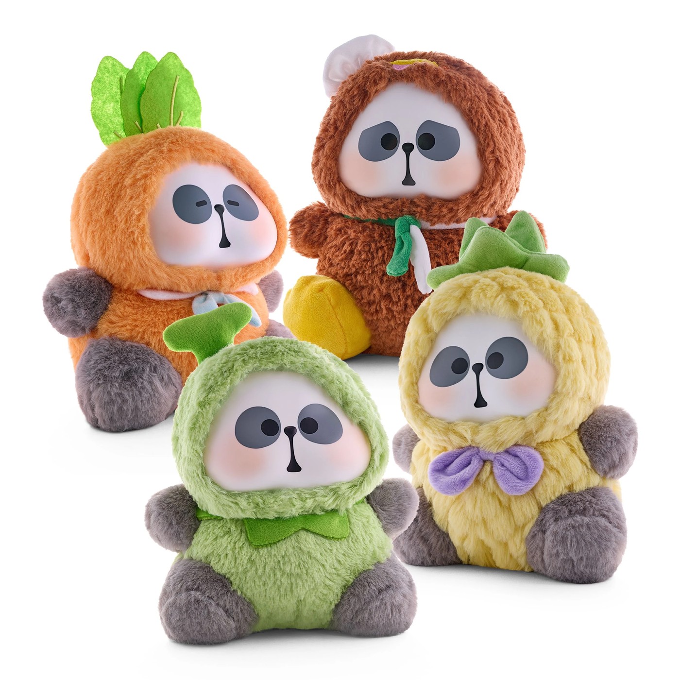Mr. Pa Tasty Guide Collect 9" Panda Plush 3 of 5