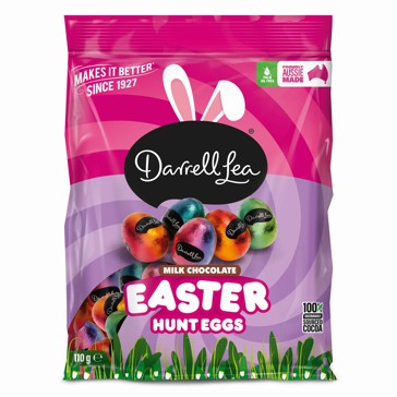 Darrell Lea Milk Chocolate Easter Hunt Eggs Bag 100g