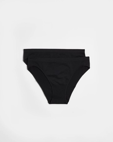 2 Pack Seamfree Brazilian Briefs - Lily Loves