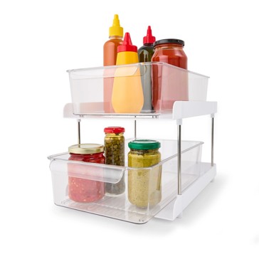 Storage Drawers, 2 Tier - Anko