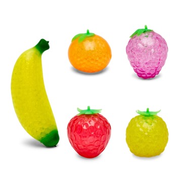 ToyMania The Sensory Toy Box Fruit Squishies - 5 Pack