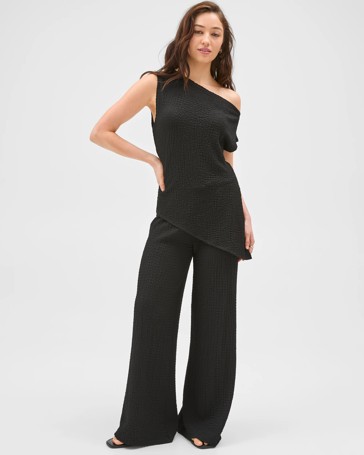 Lily Loves Textured Off Shoulder Top