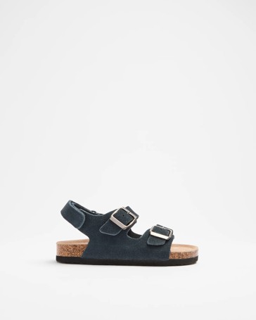 Boys Leather Moulded Cork Sandal