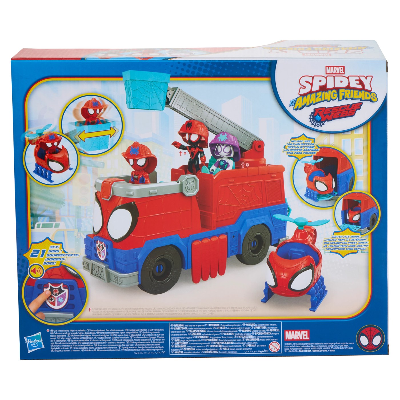 Spidey & Friends Rescue-Webs Firetruck 2 of 5