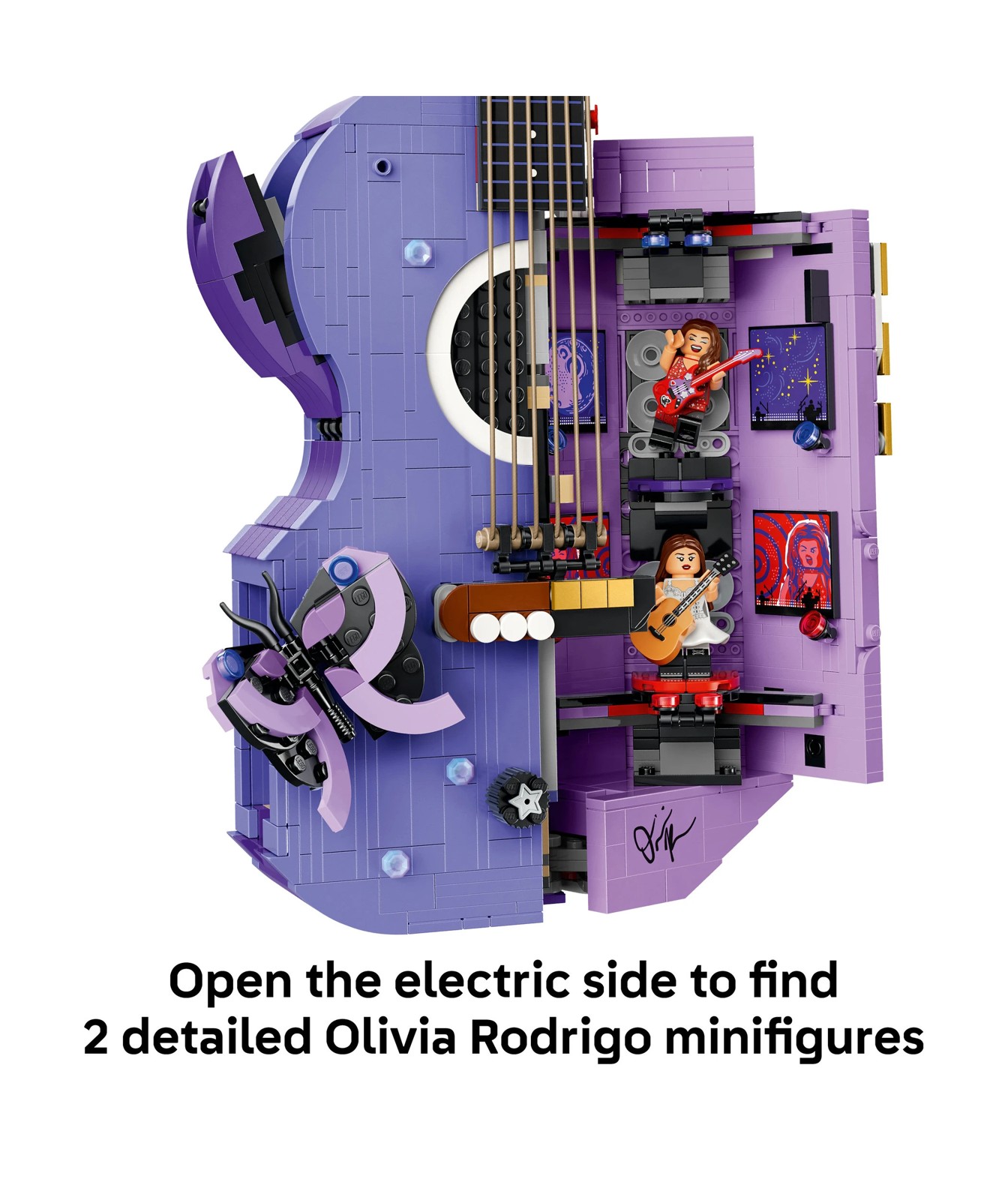 LEGO® Editions Music Olivia Rodrigo's Dual Guitar 43031 4 of 5
