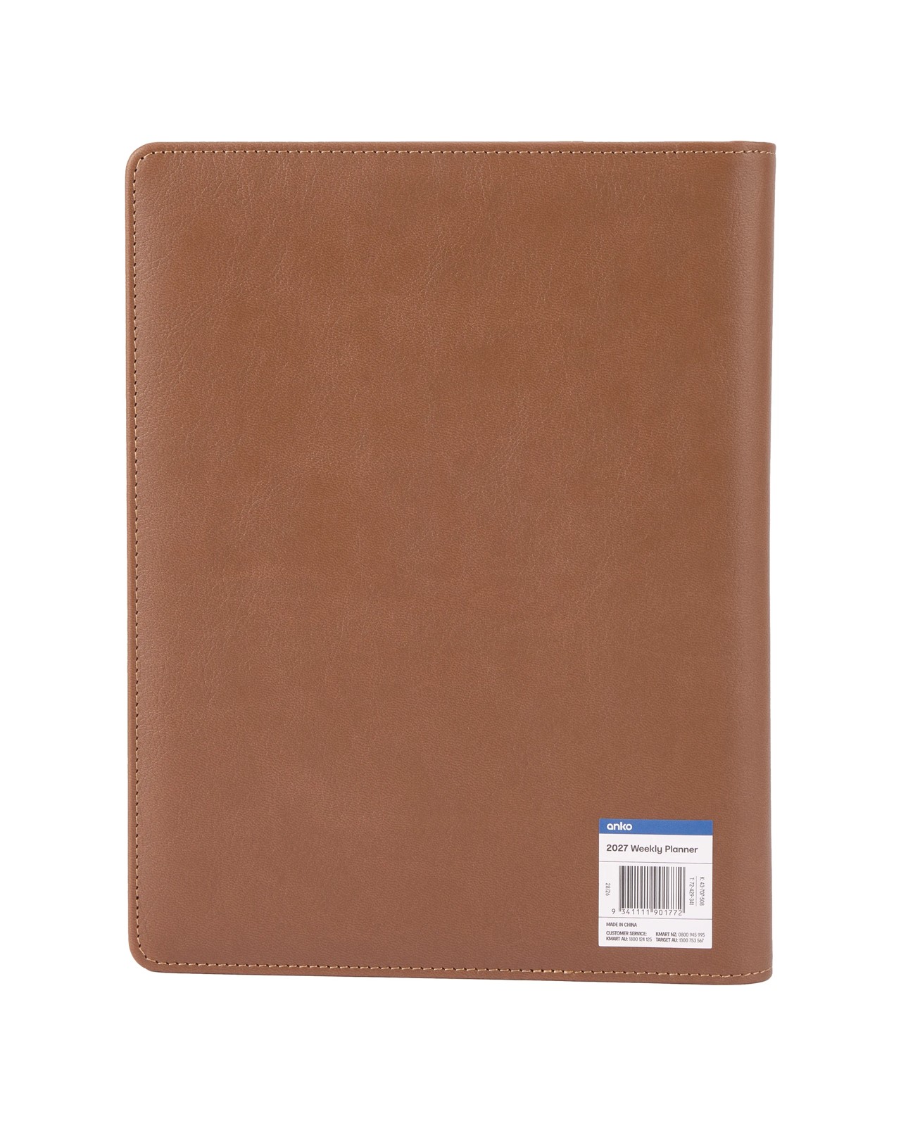 Anko 2027 Weekly Planner - Tan 6 of 6