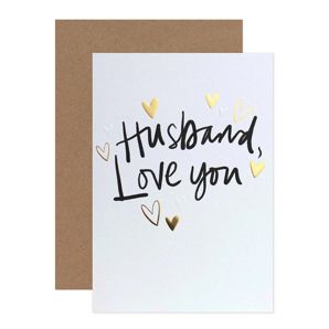 Connections from Hallmark Birthday Card - Husband, Love You