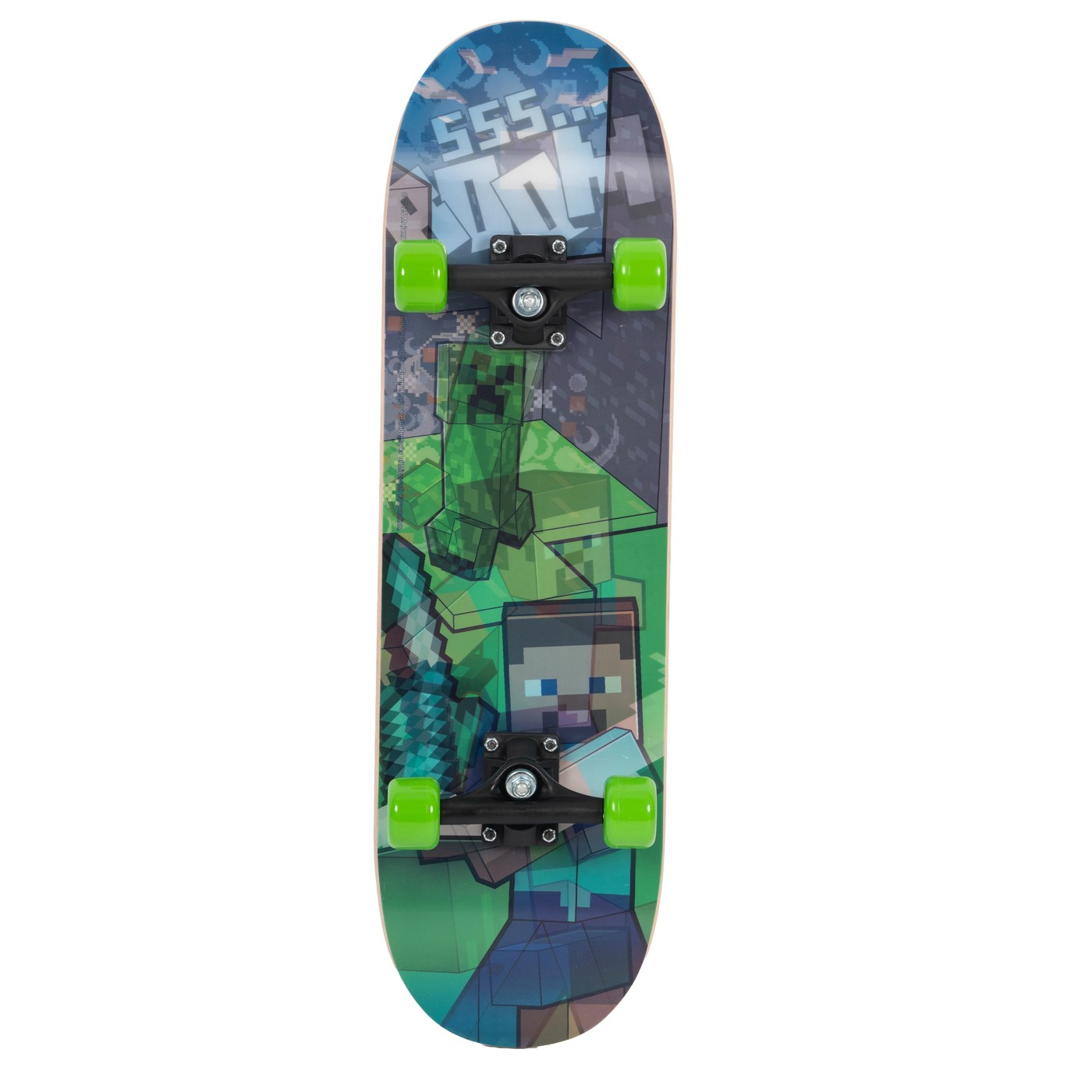 28in. Minecraft Lenticular Skateboard 2 of 4